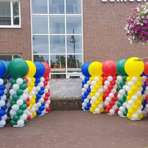 ballonpilaar ballonnenpilaren Balloon Styling Tilburg