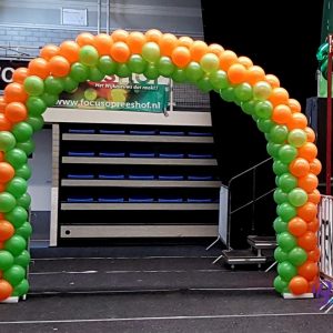 Balloon Styling Tilburg luxe ballonnenboog ballonnendecoratie carnaval