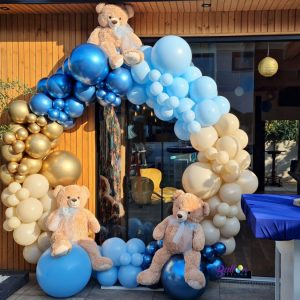 Balloon Styling Tilburg ballonnenring beren doop feest ballonnen Tilburg (1)