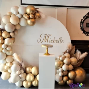 Balloon Styling Tilburg backdrop high tea Bohemian style ballonnen Tilburg