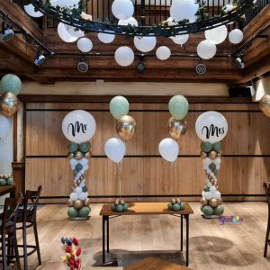 Balloon Styling Tilburg ballonnenpilaren trossen heliumballonnen huwelijk ballonnen Tilburg feestartikelen ballonnen voor huwelijk Tilburg
