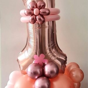 Balloon Styling Tilburg cijferdecoratie cijfer 1 ballonnen Tilburg feestartikelen Tilburg