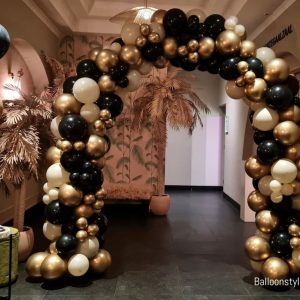 Balloon Styling Tilburg organic ballonnenboog Van der Valk hotel ballonnen Tilburg (1) (1)