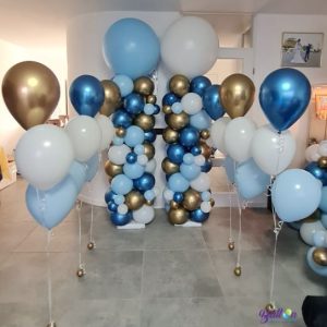 Balloon Styling Tilburg trossen heliumballonnen organic ballonnenpilaar ballonnen Tilburg
