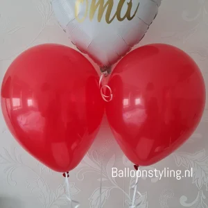 Balloon Styling Tilburg bedrukte ballon heliumballon ballonnen Tilburg uitvaart