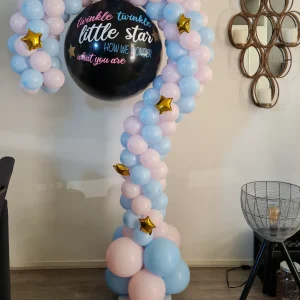 Balloon Styling Tilburg gender reveal party decoratie ballonnen Tilburg (1)