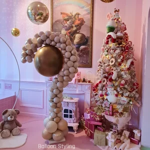Balloon Styling gouden gender reveal decoratie ballonnen Tilburg feestartikelen Tilburg