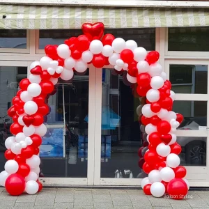 Balloon Styling ballonnenboog hartjes ballonnen Tilburg feestartikelen Tilburg (1)