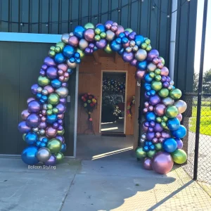 Balloon Styling organic ballonnenboog chroom ballonnen Tilburg (1)